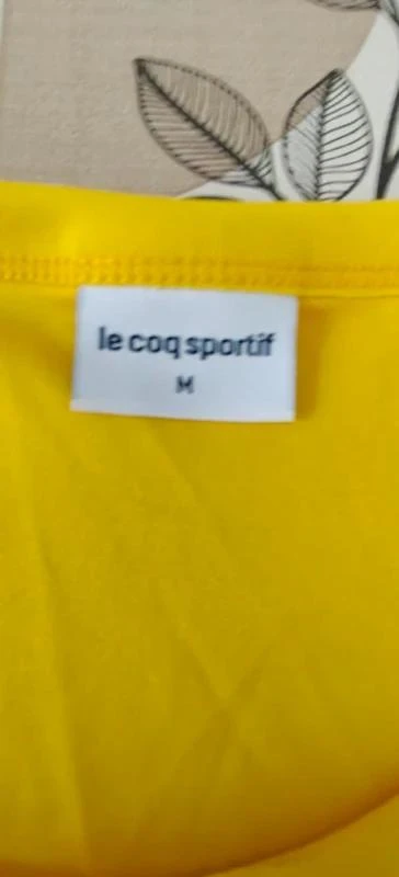 Le Coq Sportif Yellow Jersey Size M – photo 3
